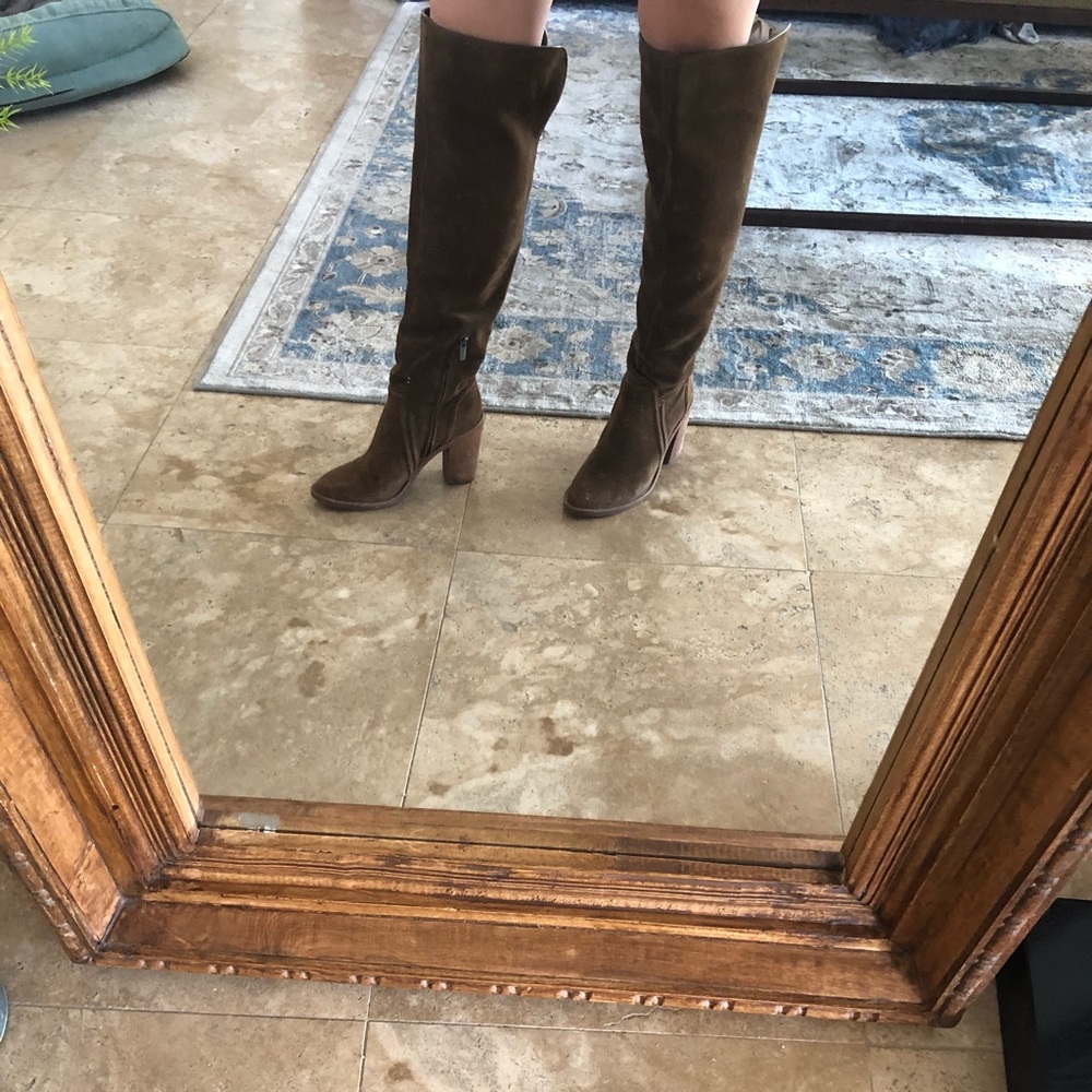 Vince Camuto Suede OTK (over the knee) boots